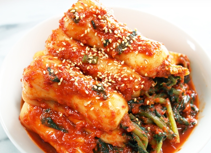 광주세계김치축제 전라도 김치 총각김치